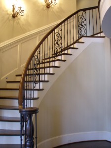 Custom Stairs:  A beautiful circular