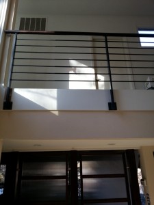 Custom Welded railing Edwards rd 2